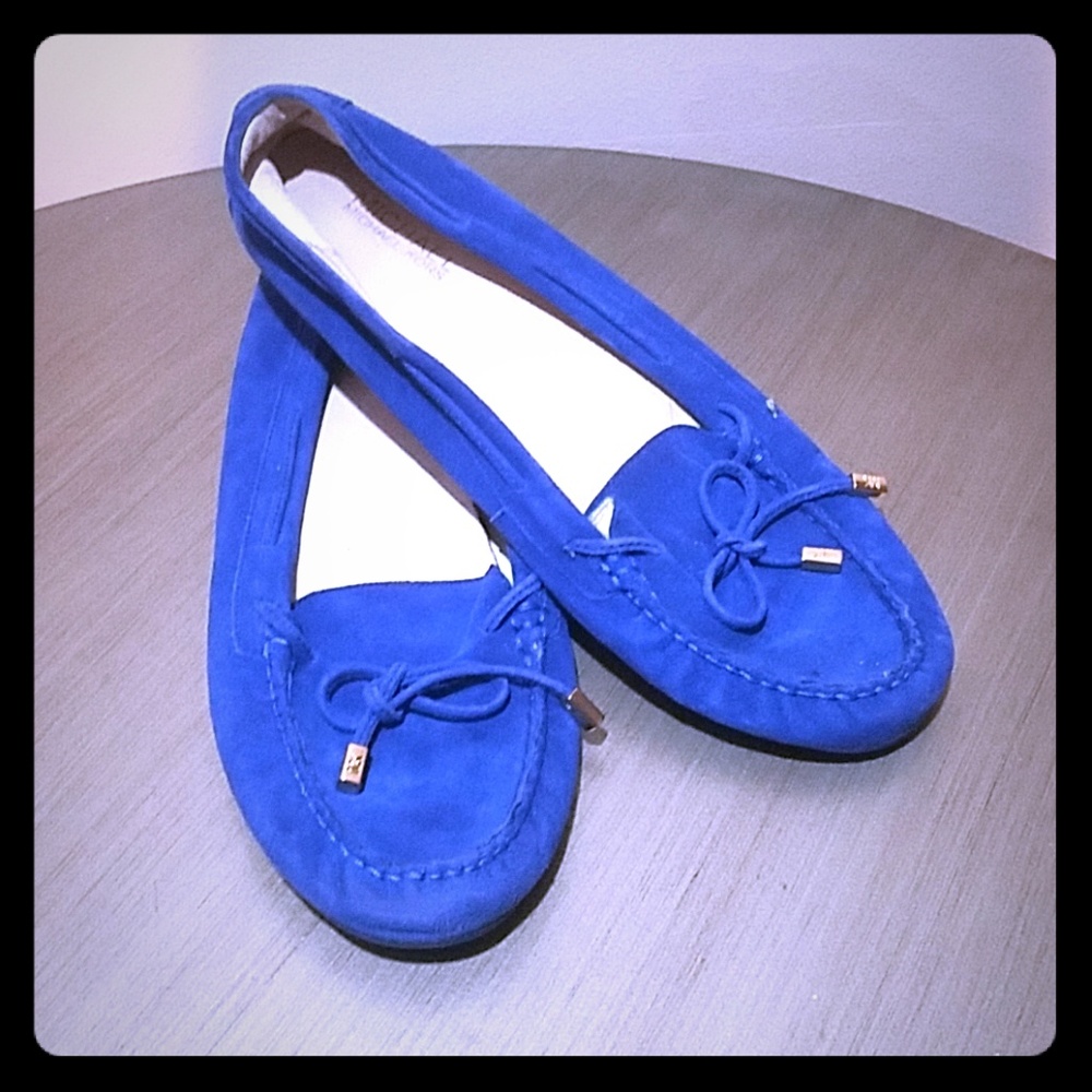 Michael Kors Blue Loafers